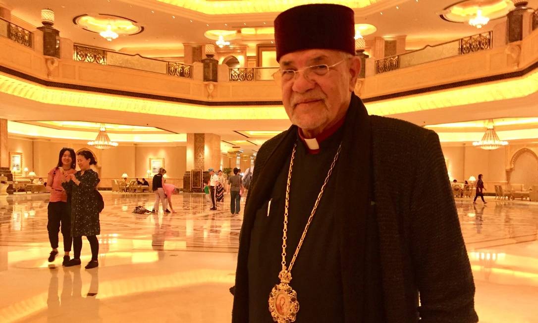 Arcebispo armênio do Irã, Sebouh Sarkissian Foto: Richard Furst
