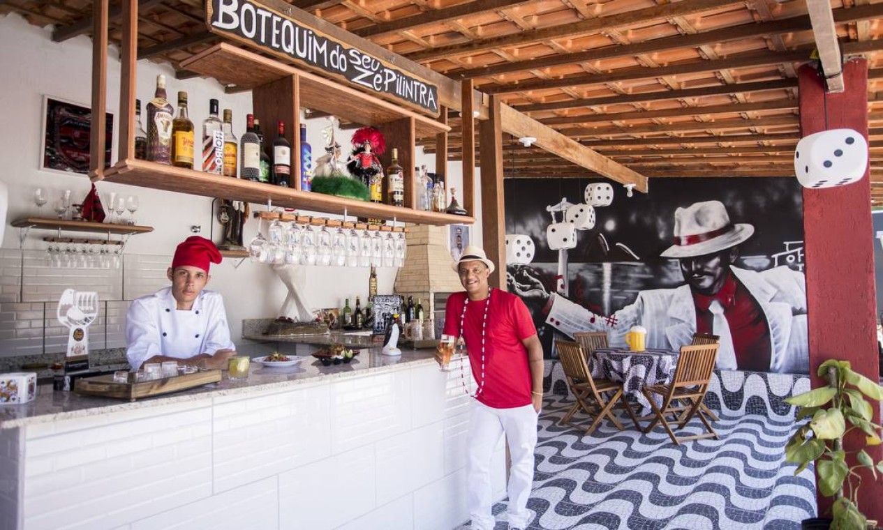 Zé Pilintra, entidade da Umbanda, vira tema de bar em Vargem Grande