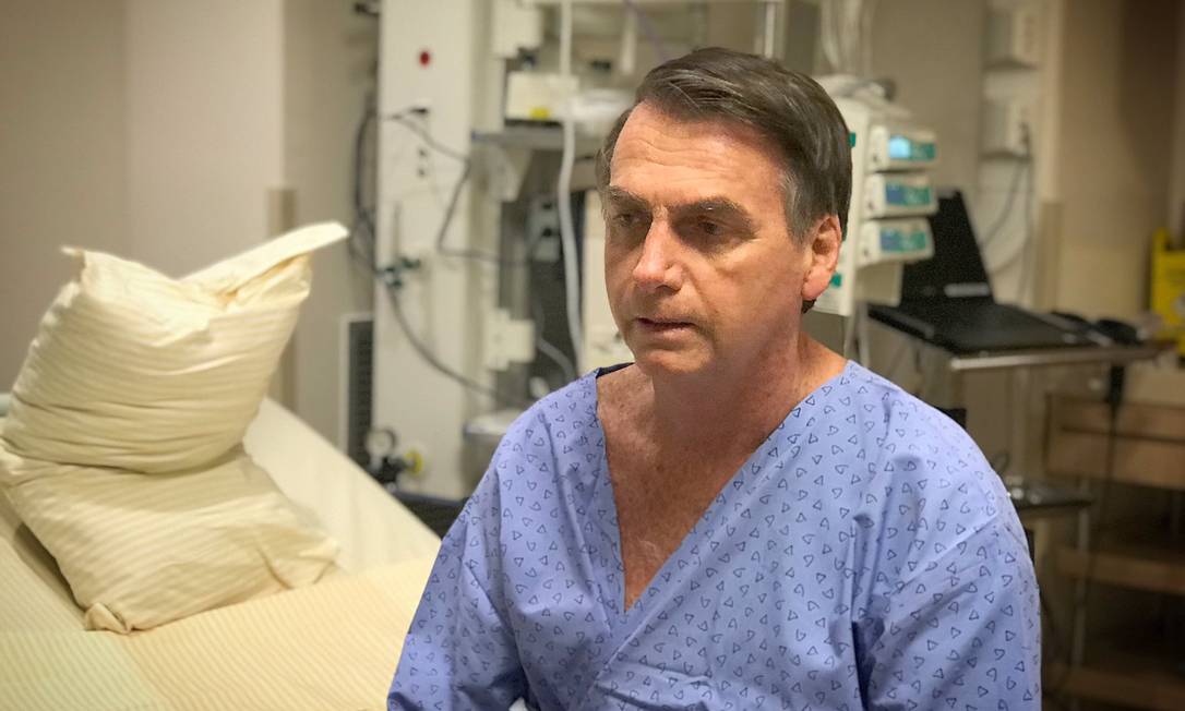 Ap&oacute;s 10 dias no hospital, Bolsonaro tem quadro cl&iacute;nico 'est&aacute;vel' e mant&eacute;m  dieta l&iacute;quida - Jornal O Globo