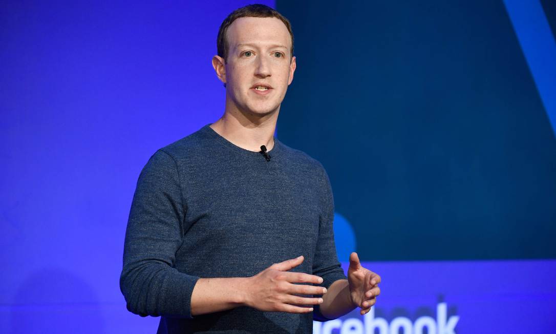 Mark Zuckerberg: pai recomendou que ele abrisse uma franquia e vendesse Big Macs Foto: BERTRAND GUAY / AFP