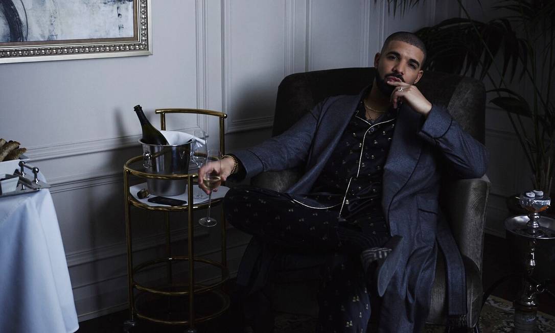 Recordista do streaming, Drake virá ao Brasil pela primeira vez Foto: Divulgação