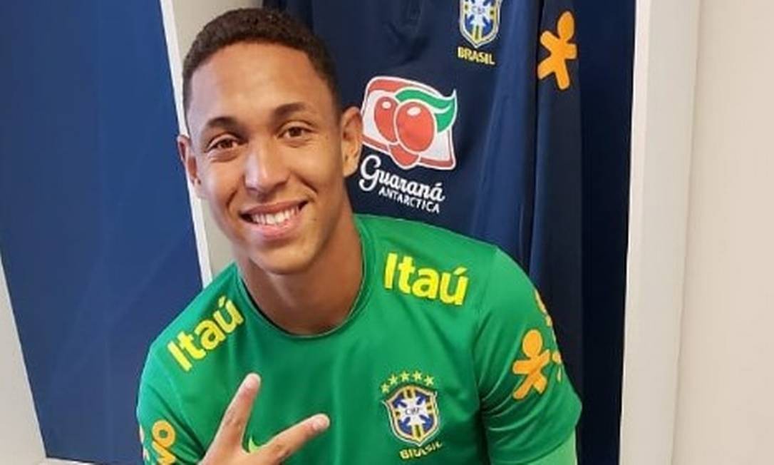 O goleiro Christian Esmerio foi convocado para atuar pela seleÃ§Ã£o brasilera de futebol Foto: ReproduÃ§Ã£o/Redes Sociais