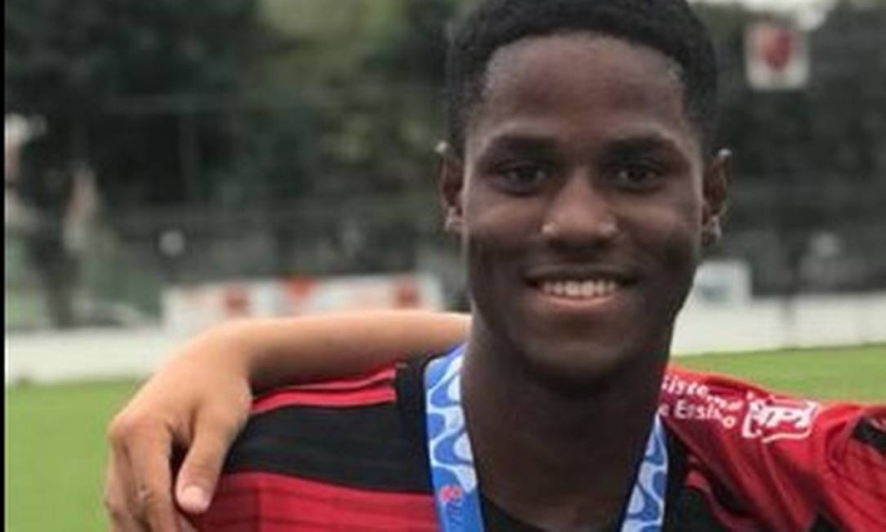 Samuel Thomas – Natural do Rio de Janeiro, o atleta foi campeão do Campeonato Estadual na categoria sub-15 pelo Flamengo em 2018 | Foto: Reprodução/Redes Sociais