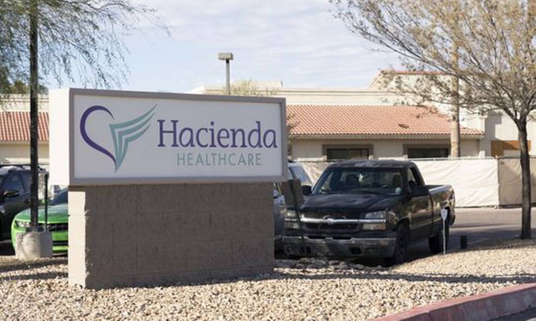 Fachada da clínica Hacienda, no estado do Arizona Foto: Divulgação