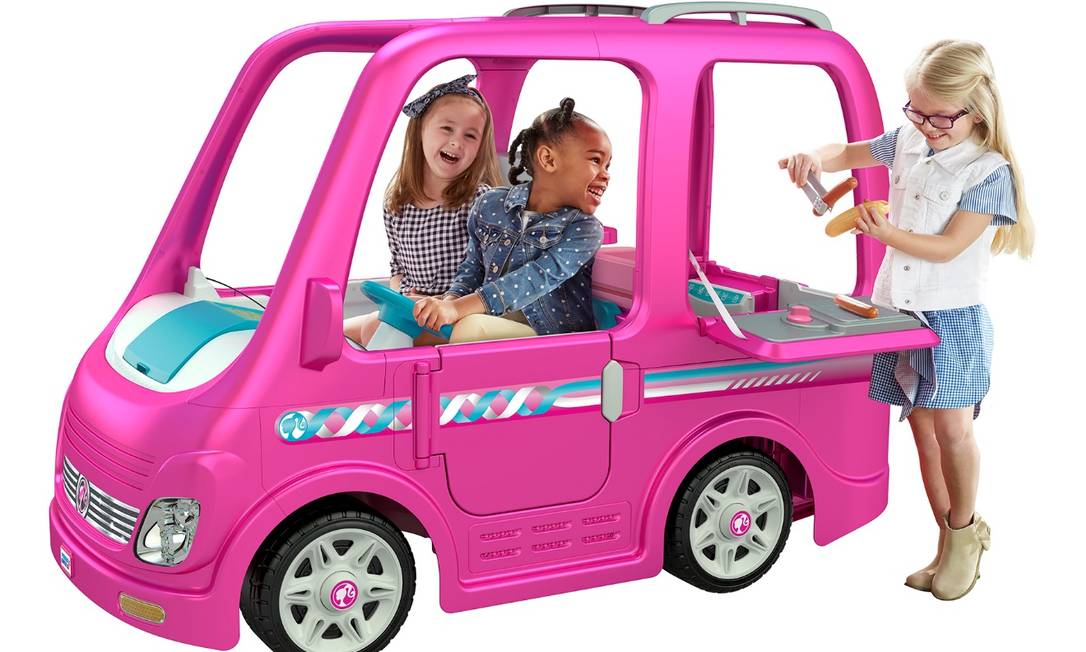 Maria Clara E Jp Andam No Carro De Brinquedo Para Piquenique Radical ♥ Barbie Car Camping