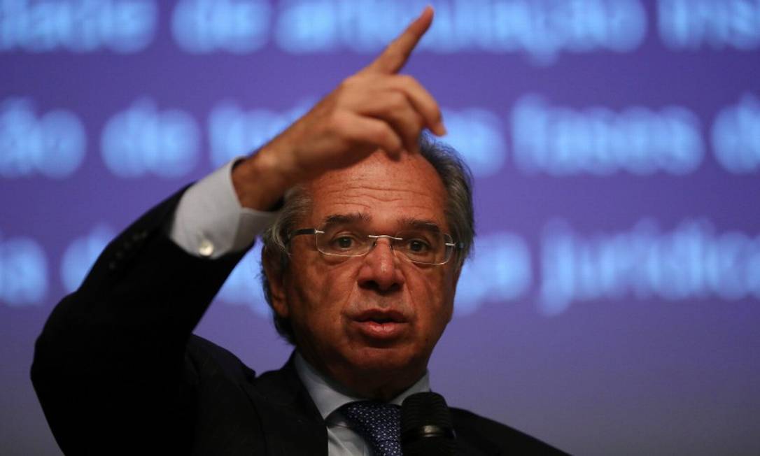 O ministro da Economia, Paulo Guedes Foto: Pilar Olivares / Reuters