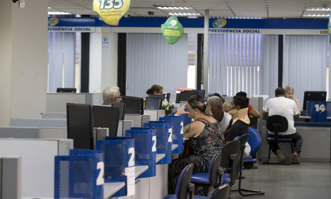 Pedidos de aposentadoria aumentaram no começo deste ano, diz INSS Foto: Márcia Foletto / Agência O Globo