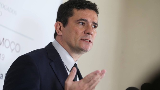 O ministro da JustiÃ§a, Sergio Moro 07/02/2019 Foto: AMANDA PEROBELLI / REUTERS