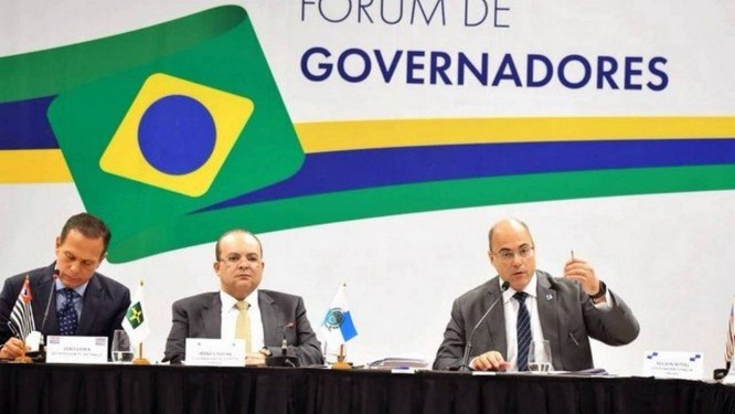 Governadores discutem a proposta de reforma Foto: Divulgação