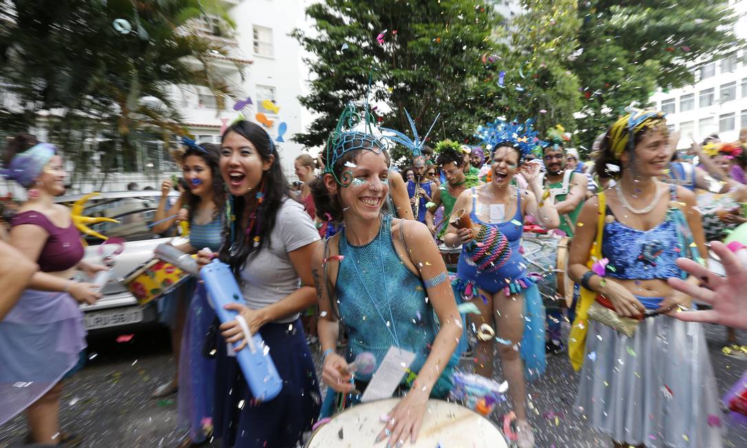 Carnaval de rua no Rio em 2019 Foto: Marcelo Carnaval / Agência O Globo