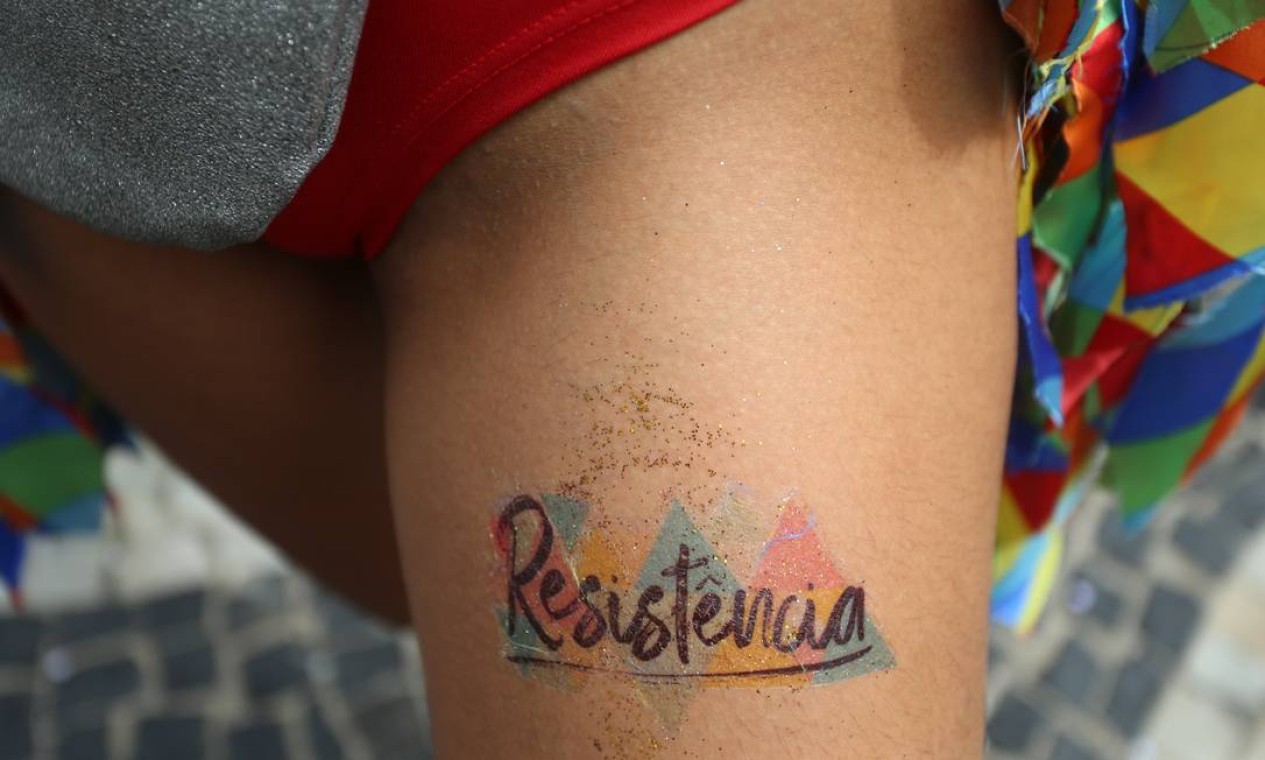 "Resistência" Foto: Fabiano Rocha / Agência O Globo