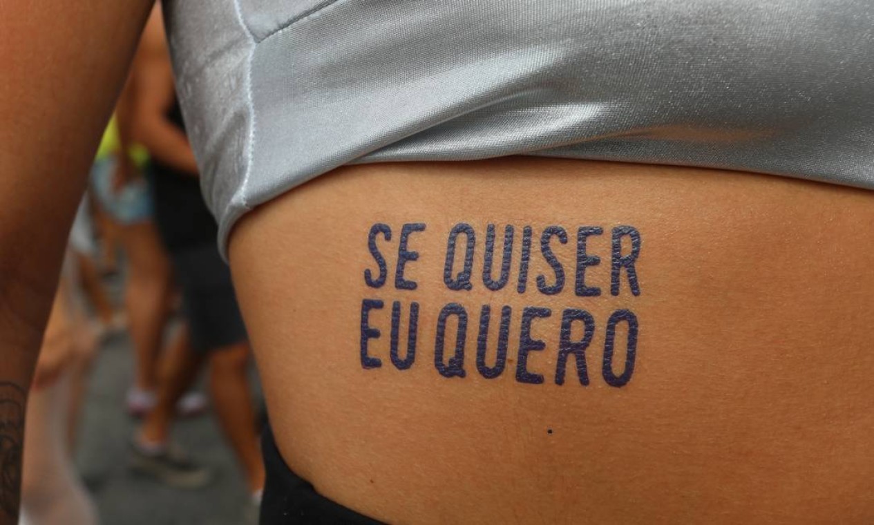 Se a vontade for mútua, tudo bem Foto: Fabiano Rocha / Agência O Globo