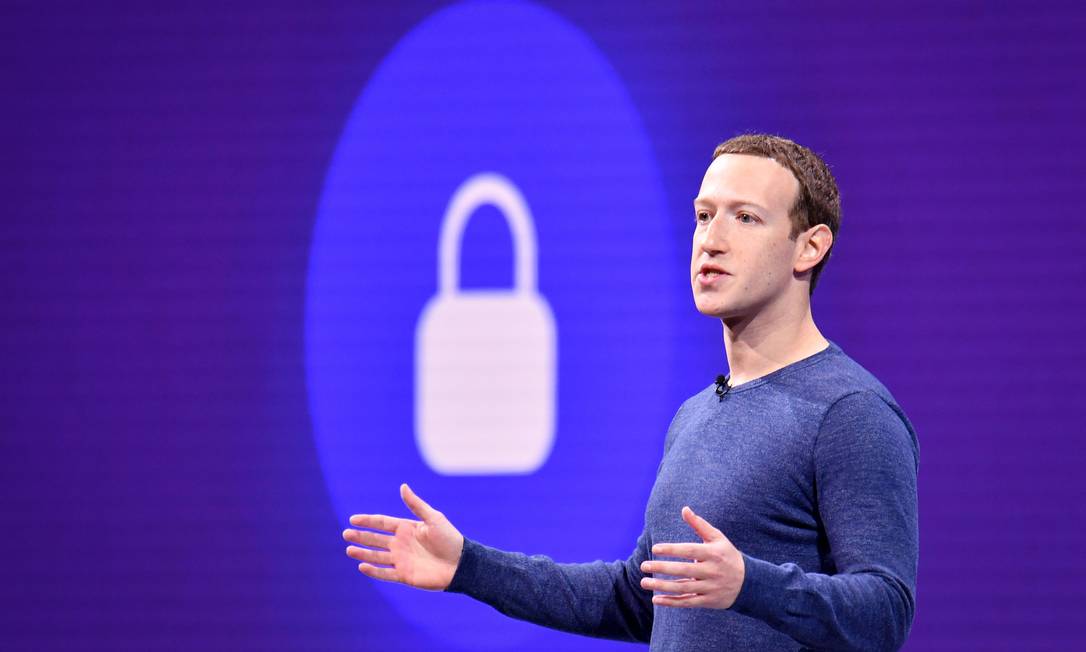 Zuckerberg promete mensagens mais protegidas. Foto: JOSH EDELSON / AFP