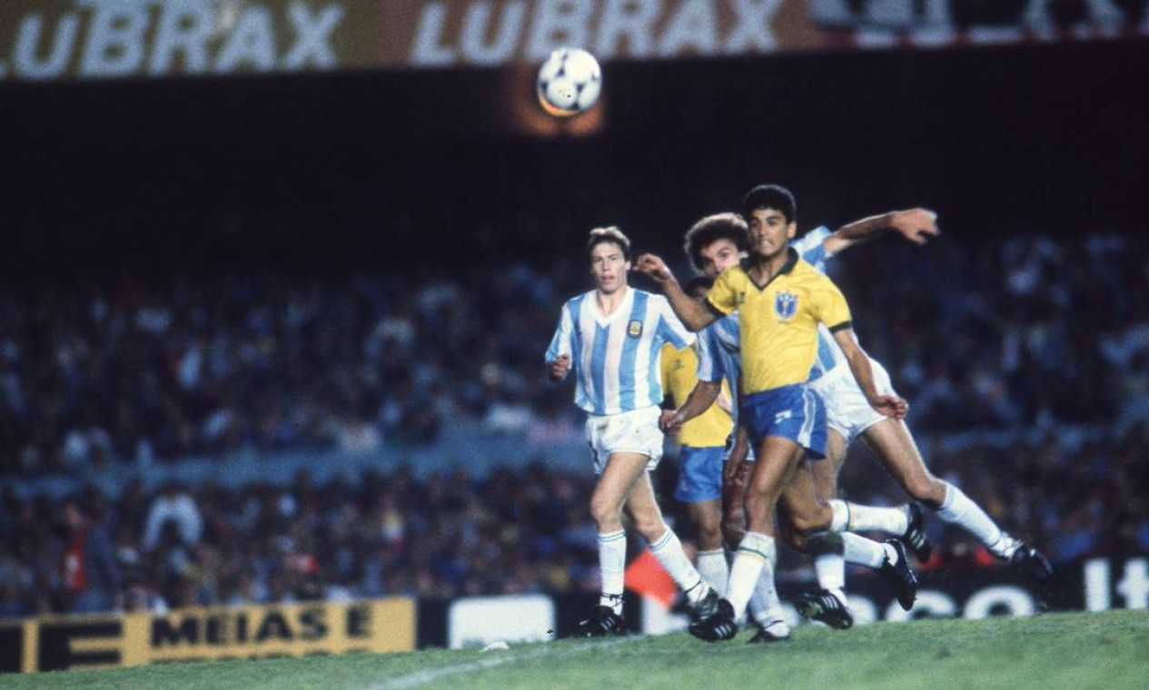 BEBETO - No quarto título de Copa América da seleção brasileira, foi o maior goleador do campeonato de 1989 Foto: Eurico Dantas / Agência O Globo
