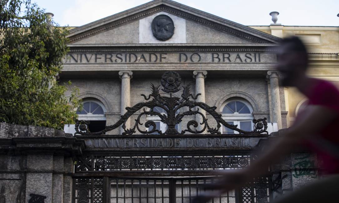 Campus da UFRJ na Urca: universidade é uma das mais tradicionais instituições de ensino superior do país Foto: Alexandre Cassiano / Agência O Globo/5-9-2018