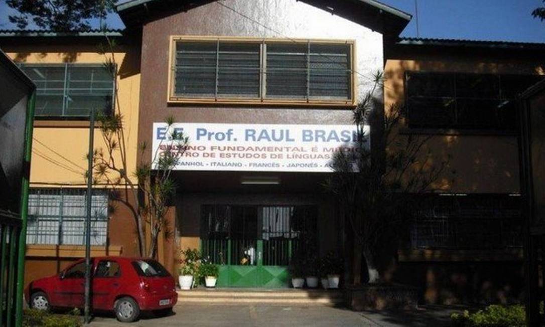 Escola Professor Raul Brasil, em Suzano, onde ocorreu atentado Foto: Reprodução Facebook