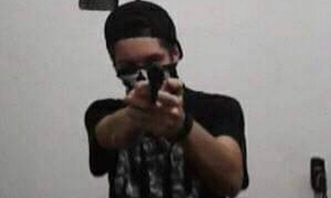 Foto de Guilherme Taucci Monteiro, de 17 anos, um dos atiradores de Suzano, reproduzida de sua página no Facebook Foto: Reprodução/Facebook