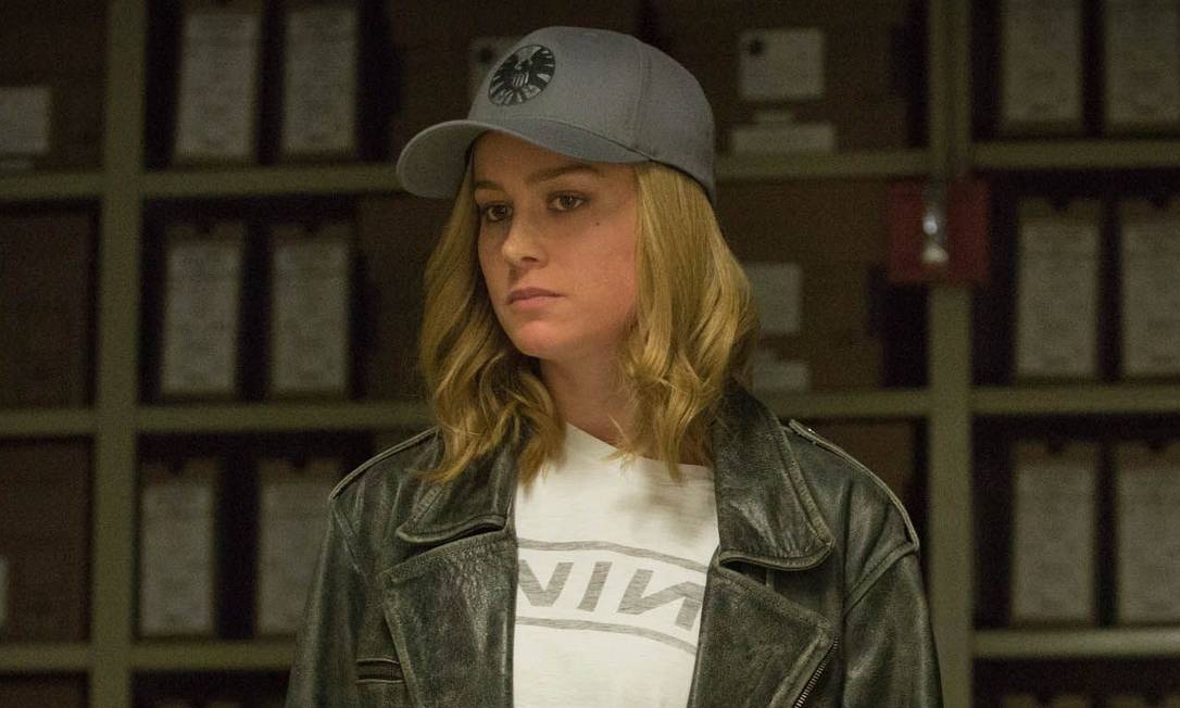 Brie Larson como 'Capitã Marvel' Foto: Divulgação