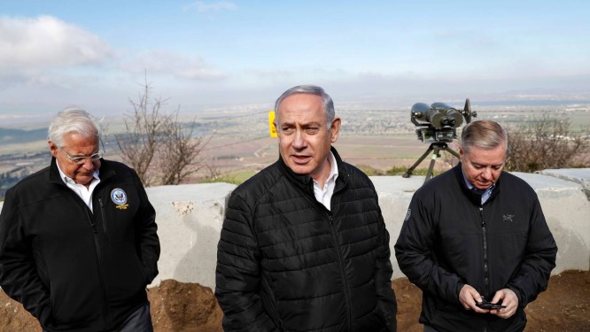 EUA devem reconhecer soberania de Israel sobre Colinas de Golã, diz Trump