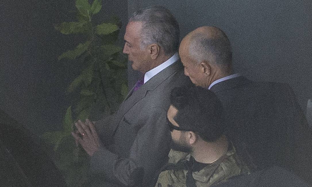 O ex-presidente Michel Temer foi preso pela Operação Lava-Jato Foto: Edilson Dantas / Agência O Globo