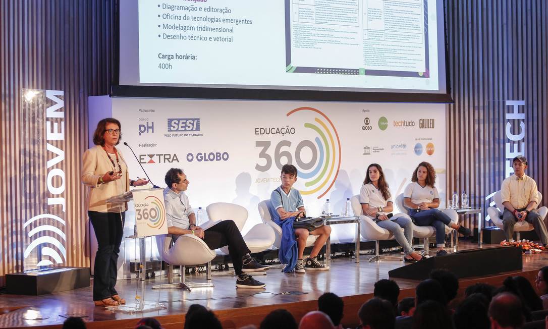 Educação 360 Jovem Tech lotou o auditório do Museu do Amanhã Foto: eduardo uzal / Eduardo Uzal