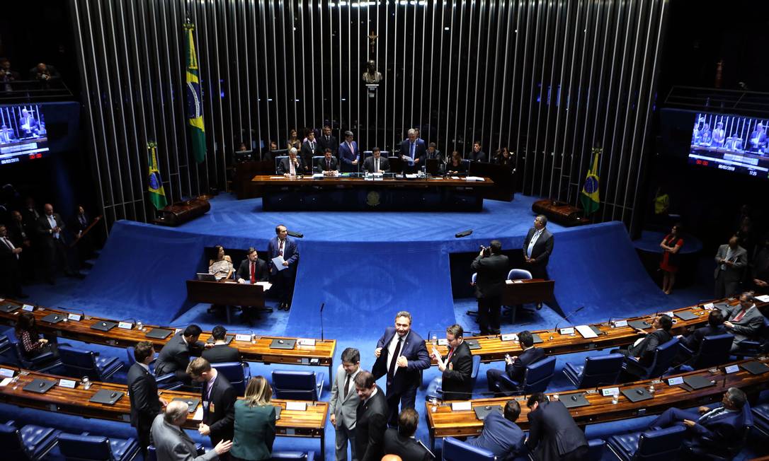 Plenário do Senado Federal Foto: Jorge William / Agência O Globo