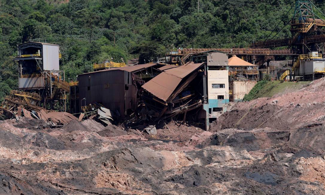 
As instalações da Vale em Brumadinho, após o rompimento da barragem de Córrego do Feijão
Foto:
Washington Alves
/
Washington Alves/Reuters/10-2-2019
