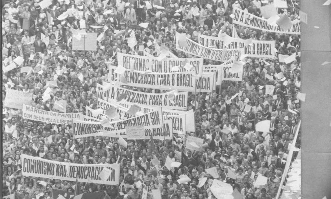"Marcha da Vitória" Foto: Agência O Globo