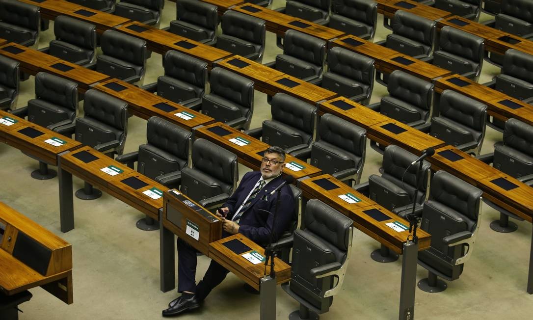 Até o TJDFT notificar a Câmara, no mês passado, Frota passou mais de uma década sem se manifestar no processo Foto: Jorge William / Agência O Globo