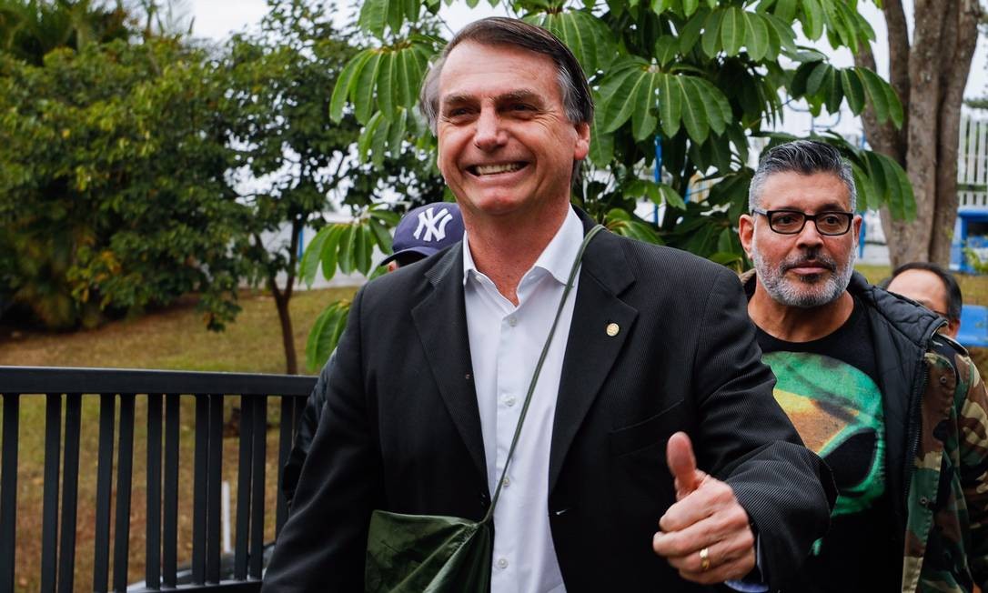 Frota se elegeu na onda de Bolsonaro, com o bordão “A sua luta é a minha luta. Pelo fim da corrupção!” Foto: Marcelo Chello / Agência O Globo