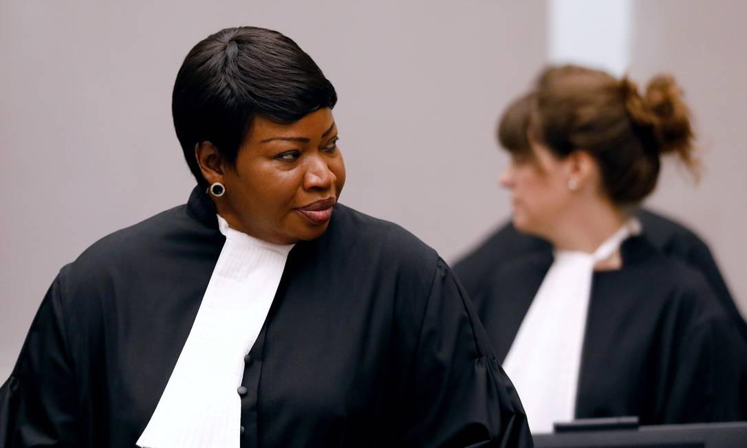 Procuradora Fatou Bensouda comparece a julgamento de congolês Bosco Ntaganda, no TPI Foto: Bas Czerwinski 28-08-2019 / REUTERS