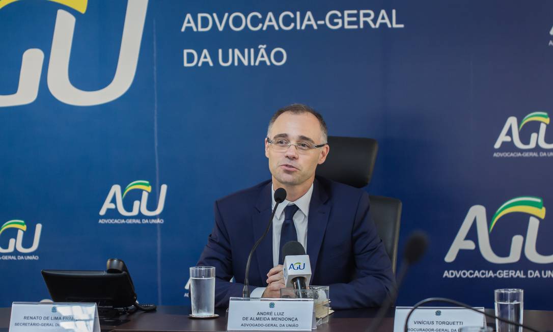 O advogado-geral da União, André Mendonça Foto: Divulgação