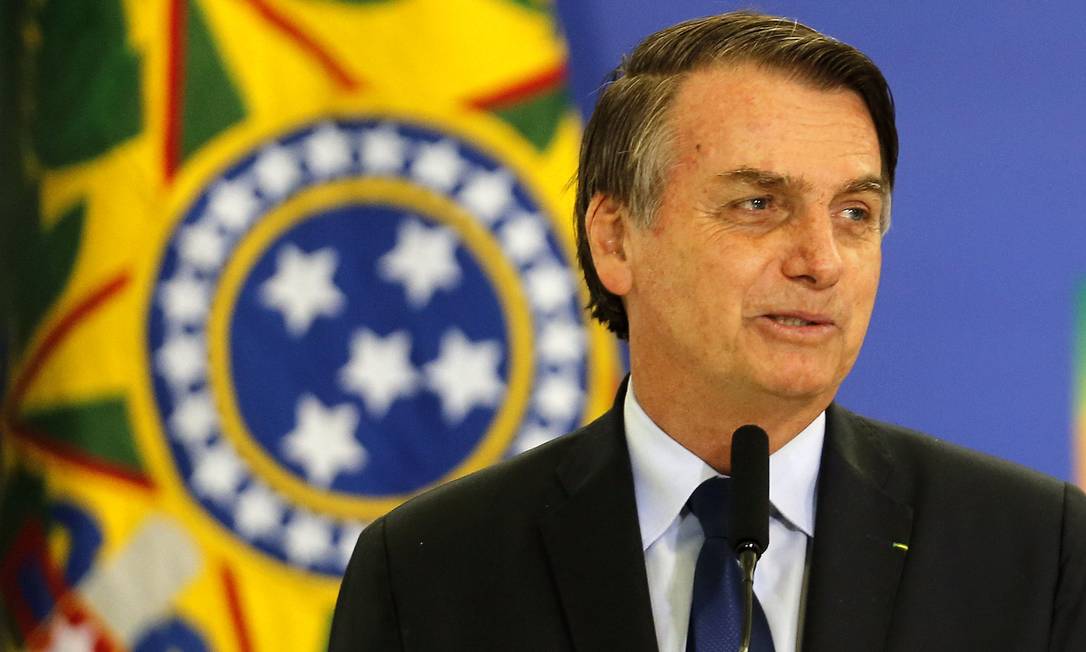 O presidente Jair Bolsonaro 05/04/2019 Foto: Jorge William / Agência O Globo
