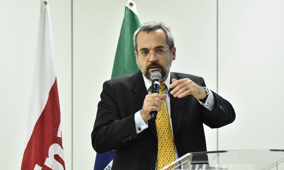 O economista Abraham Weintraub durante evento no período de transição do governo de Jair Bolsonaro Foto: Divulgação/PR