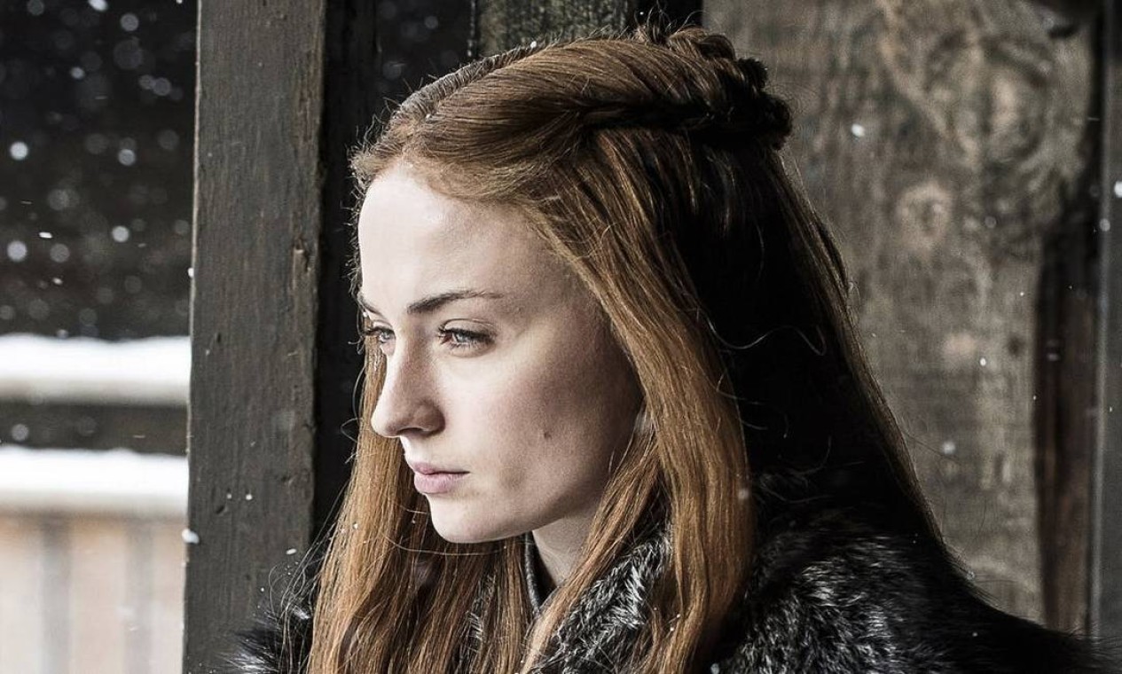 Sansa Stark: a adolescente que queria ser princesa passa por uma série de torturas físicas e mentais promovidas por homens sádicos ou manipuladores. Luta pela própria sobrevivência até se tornar uma mulher forte e decidida, mas sempre leal ao Norte Foto: Reprodução