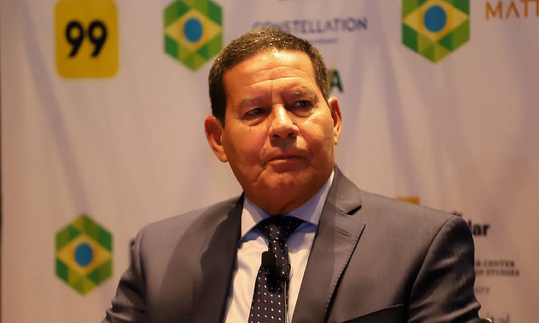 O viice-presidente Hamilton Mourão 06/04/2019 Foto: ROMERIO CUNHA / Divulgação