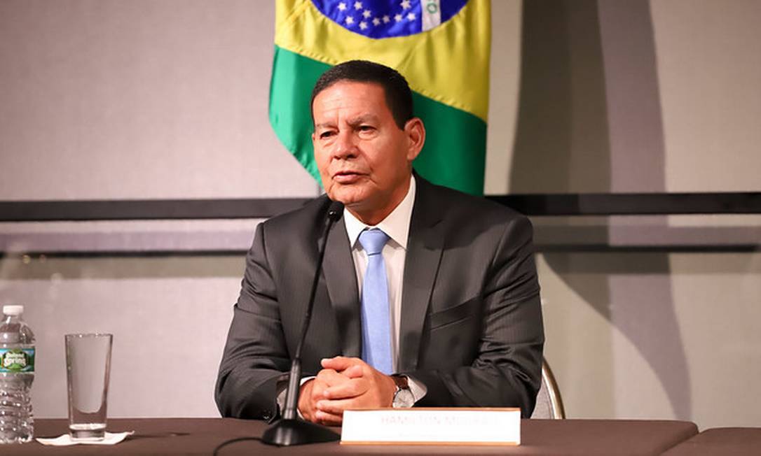 O vice-presidente da República, Hamilton Mourão 05/04/2019 Foto: Divulgação
