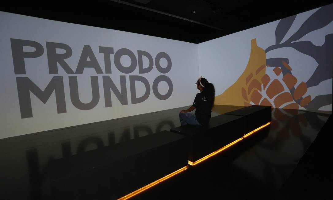 Museu do Amanhã inaugura exposição "PRATODOMUNDO - Comida para 10 bilhões" no Rio de Janeiro Foto: Fábio Guimarães / Agência O Globo