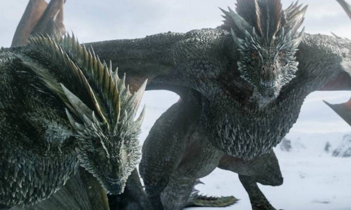 Rhaegal e Drogon, dois dos dragões de Daenerys Targaryen Foto: Reprodução / HBO