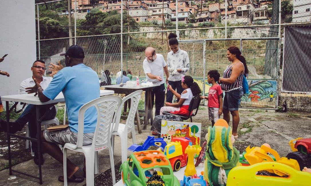Ocupação Centro Cultural Conexão Favela e Arte funciona no Viradouro Foto: Divulgação