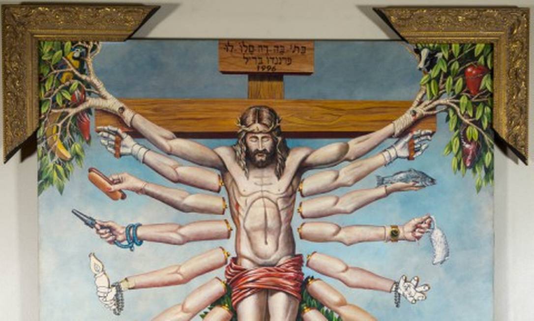  'Cruzando Jesus Cristo Deusa Schiva', de Fernando Baril (1996) Foto: Fernando Zago/StudioZ