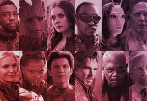 Vingadores: Ultimato  Filme ganha nova logo inspirada no vilão Thanos -  Cinema com Rapadura