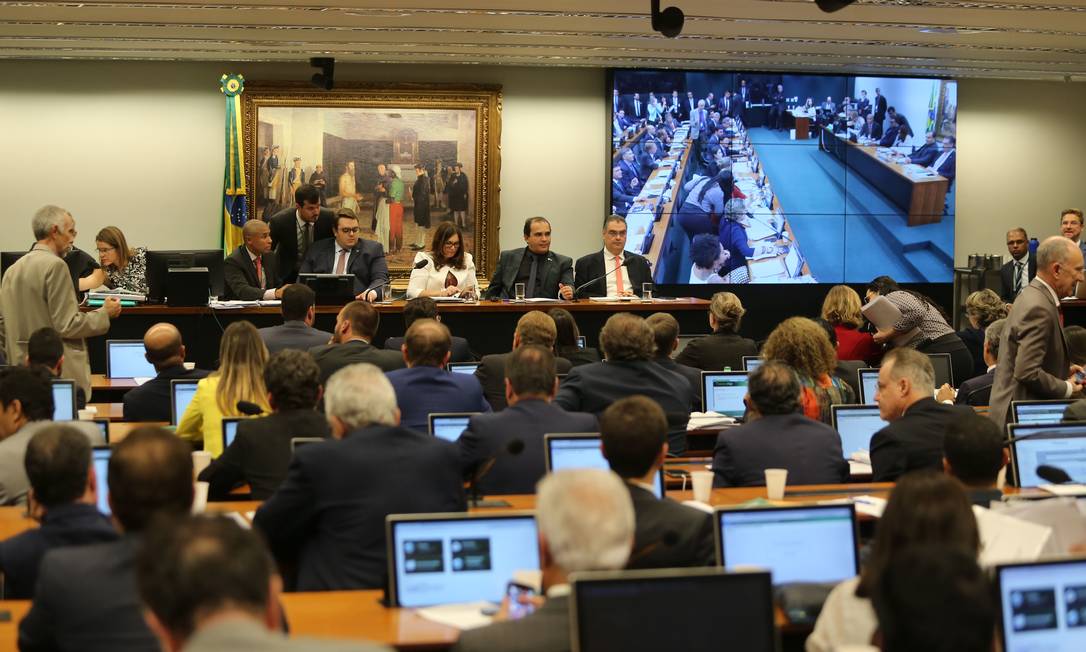 Comissão de Constituição e Justiça (CCJ) da Câmara dos Deputados Foto: Jorge William / Agência O Globo