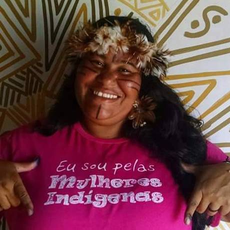 Potyra Tê Tupinambá é formada em direito e atua em defesa dos direitos dos povos e das mulheres indígenas Foto: Acervo pessoal