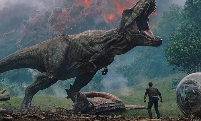 "Jurassic World: Reino Ameaçado" (2018) Foto: Divulgação