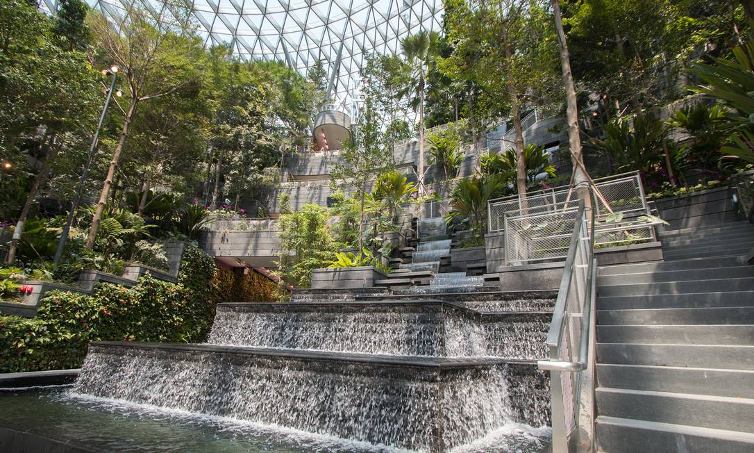 Água e muito verde
Foto: CHANGI AIRPORT GROUP / NYT