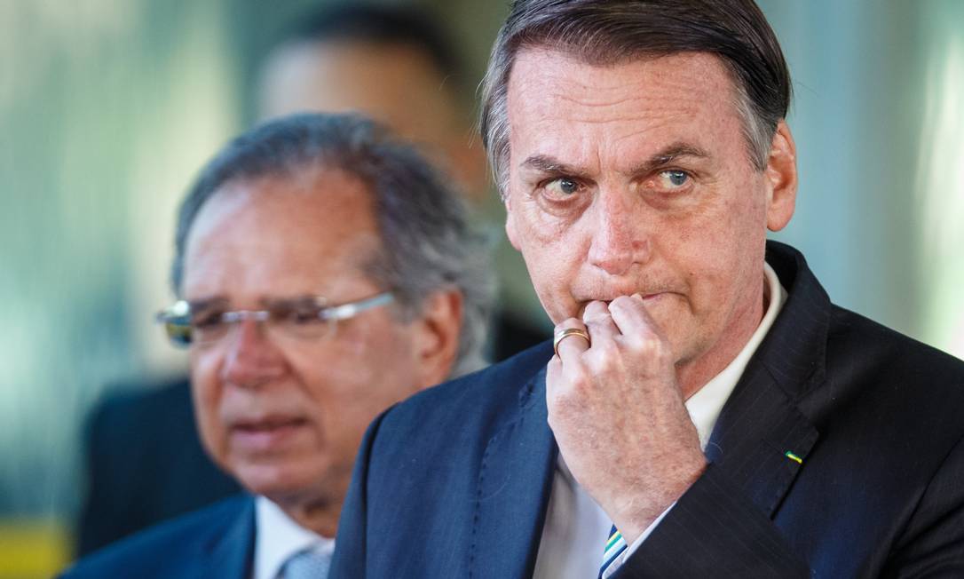 O presidente Jair Bolsonaro Foto: Daniel Marenco / Agência O Globo