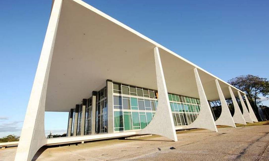 A sede do Supremo Tribunal Federal (STF) em BrasÃ­lia Foto: DivulgaÃ§Ã£o / STF