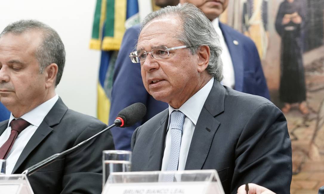 Durante o encontro em Manaus, Guedes propôs que o Brasil estude uma forma de negociar com outros países a propriedade sobre a produção do oxigênio da Amazônia Foto: Câmara dos Deputados