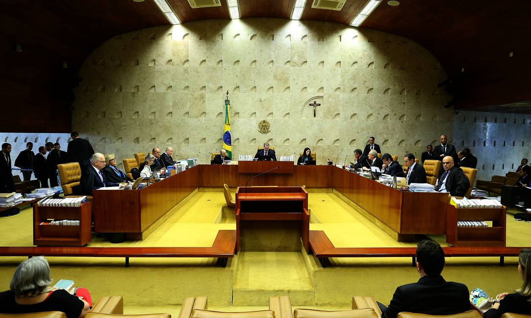 Plenário do Supremo Tribunal Federal Foto: Jorge William / Agência O Globo